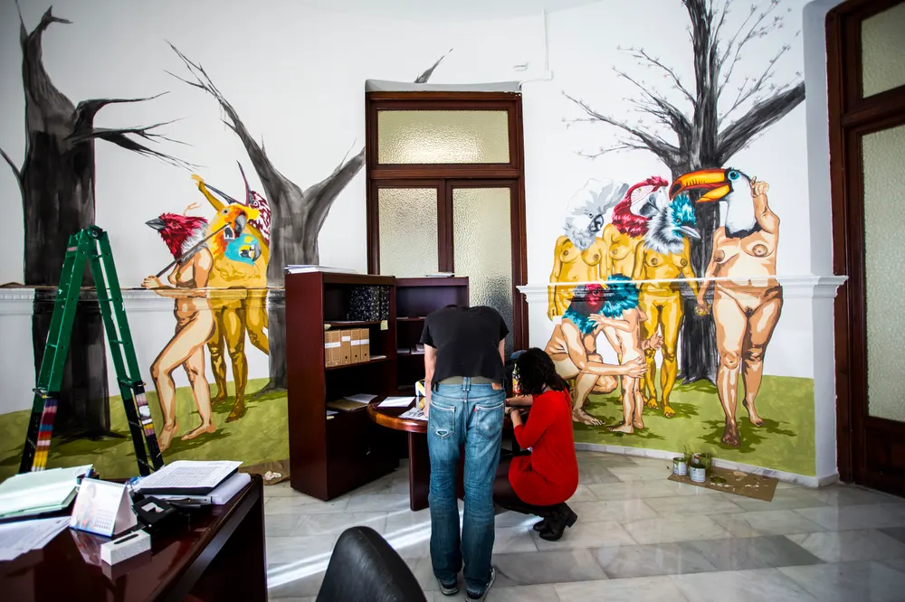 Mural Ayutamiento Valencia 12